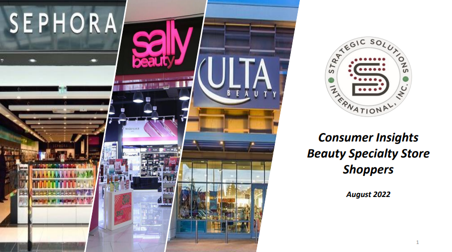 Consumer Insights: Beauty Specialty Store Shoppers