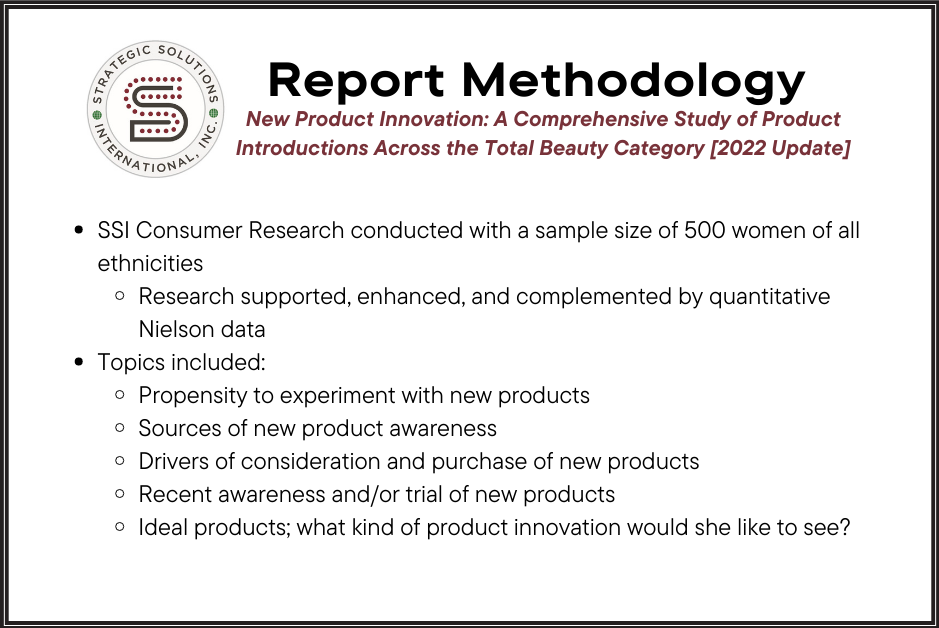 New Product Innovation: A Comprehensive Study of Product Introductions Across the Total Beauty Category [2022 Update]