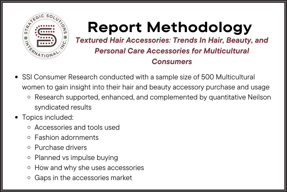 Textured Hair Accessories: Trends In Hair, Beauty, and Personal Care Accessories for Multicultural Consumers