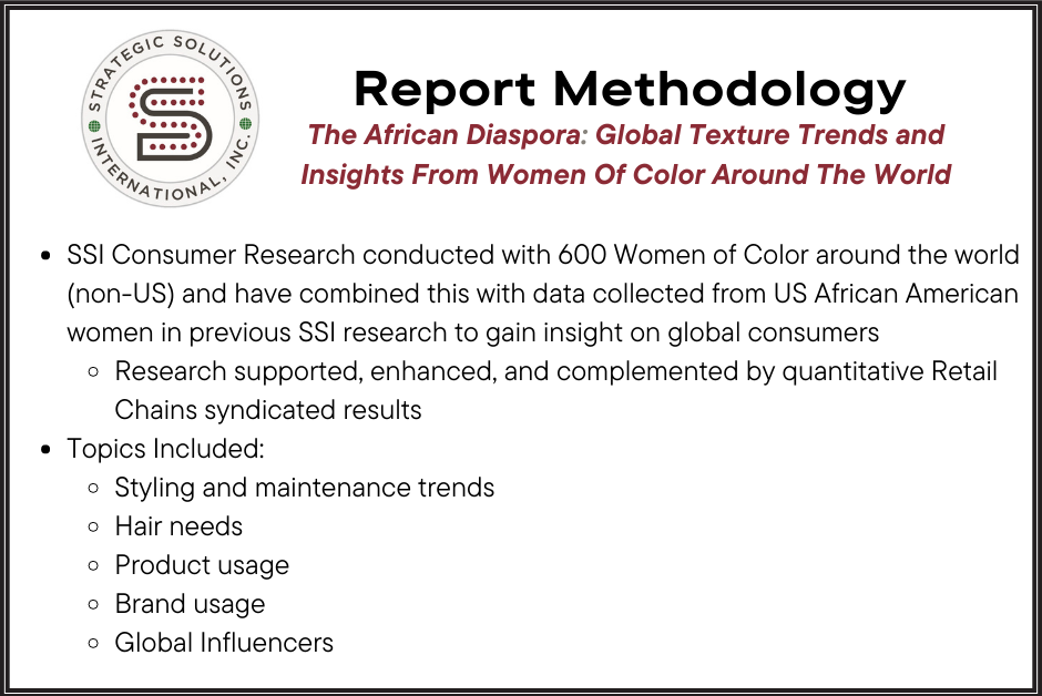 The African Diaspora: Global Texture Trends and Insights From Women Of Color Around The World