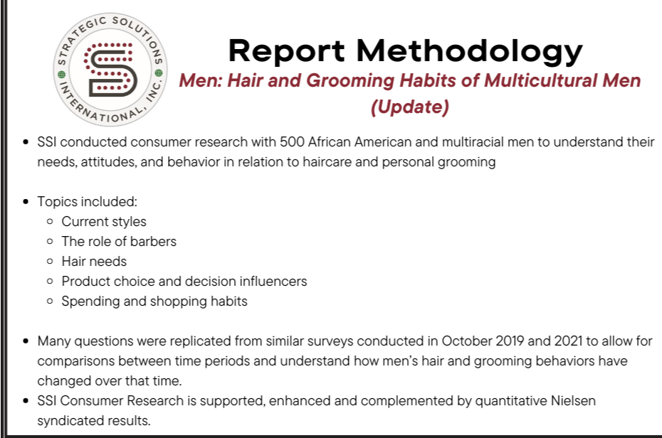 Rain Down Like a MANsoon: Hair and grooming habits of multicultural men